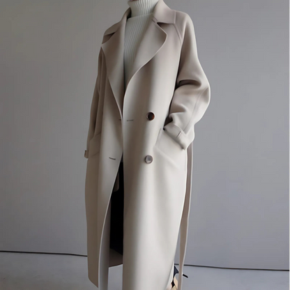 Klassischer Damen Wollmantel