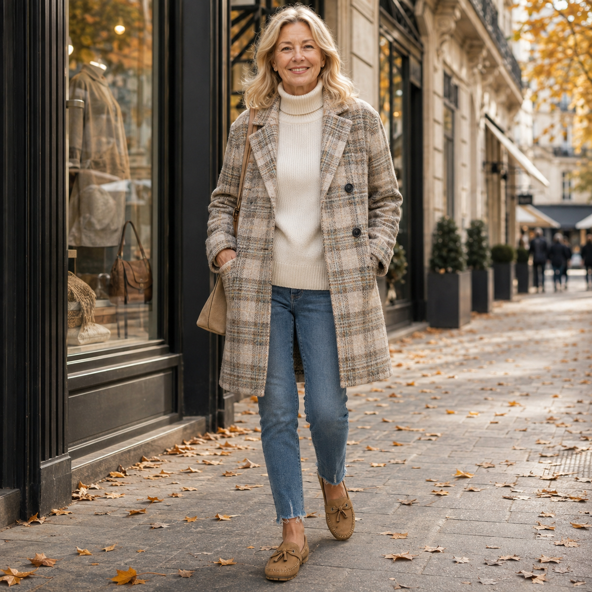 Orthopädische Loafer aus Textil – bequeme Slipper mit Fußbett