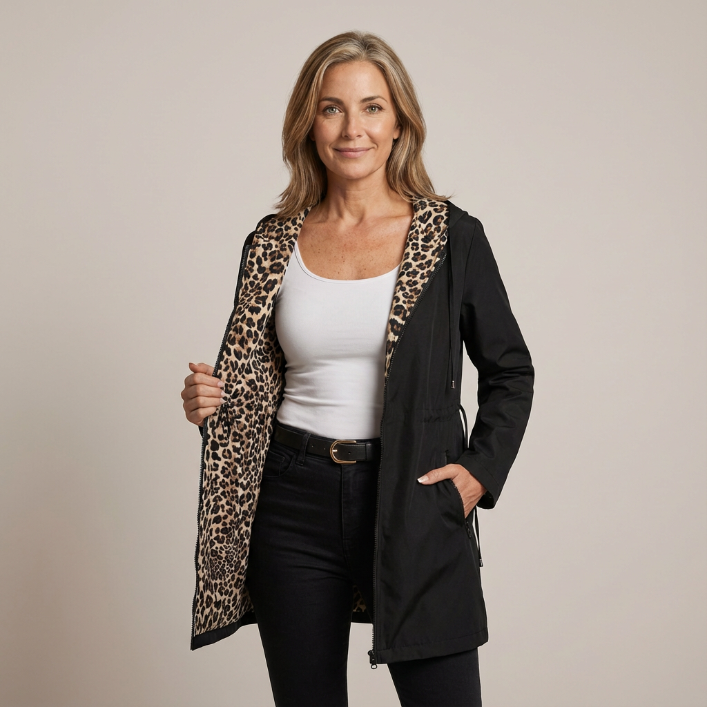 Wendejacke Damen aus Baumwollmischung