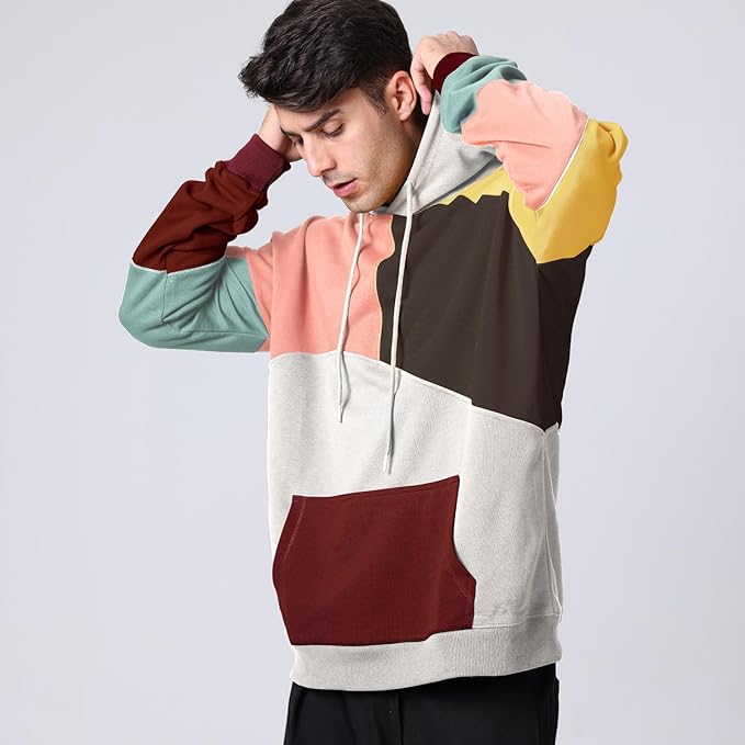 Hoodie Herren aus Baumwollmischung – moderner Kapuzenpullover für die Freizeit
