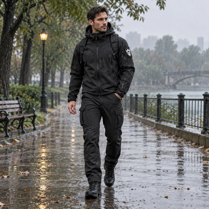 Herren Outdoorjacke wasserdicht – Multifunktionsjacke