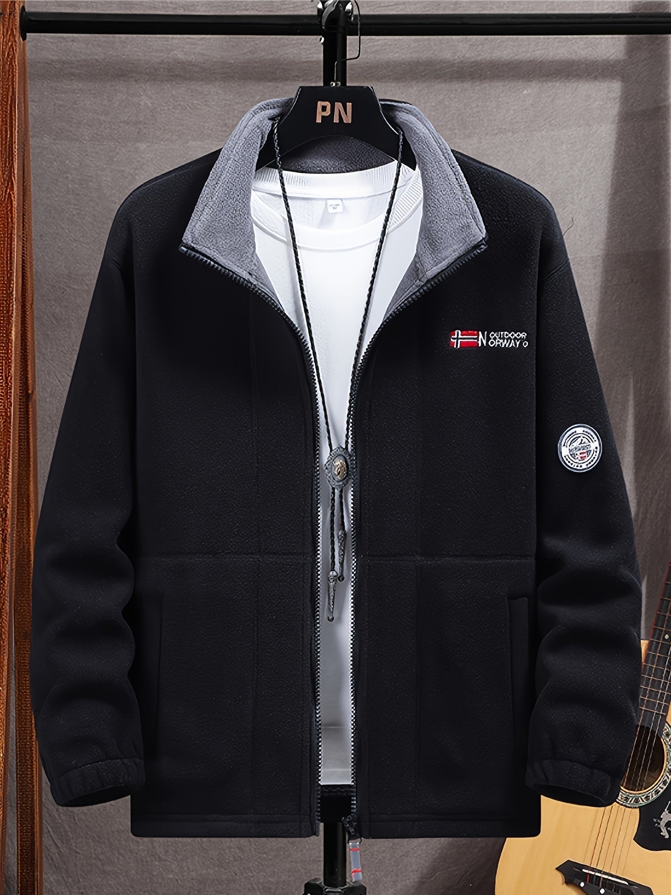Sportjacke Herren aus Fleece
