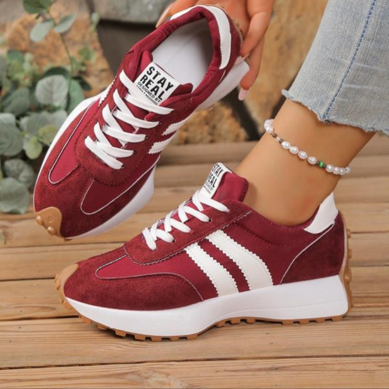 Chunky Sneaker Damen aus Textil