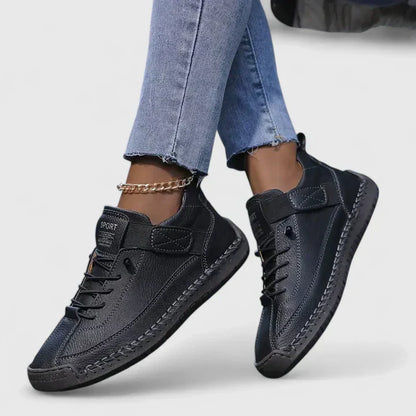Damen Komfort-Sneaker bequem ergonomische Schuhe