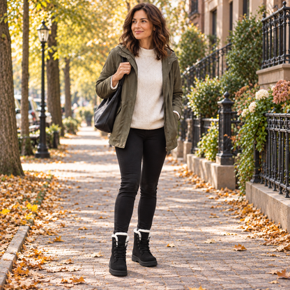 Damen Winterstiefel warm gefüttert – Boots