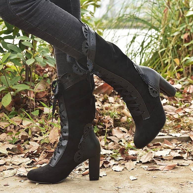 Elegante Absatzstiefel Damen