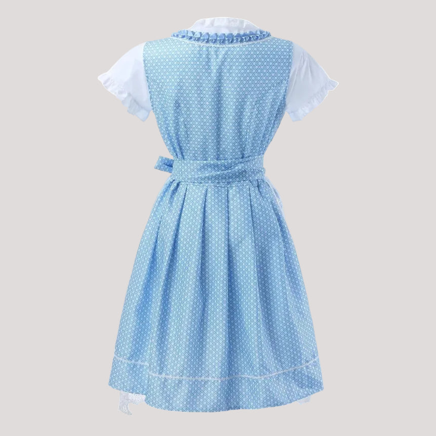 Klassisches Dirndl Damen Himmelblau
