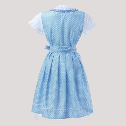 Klassisches Dirndl Damen Himmelblau