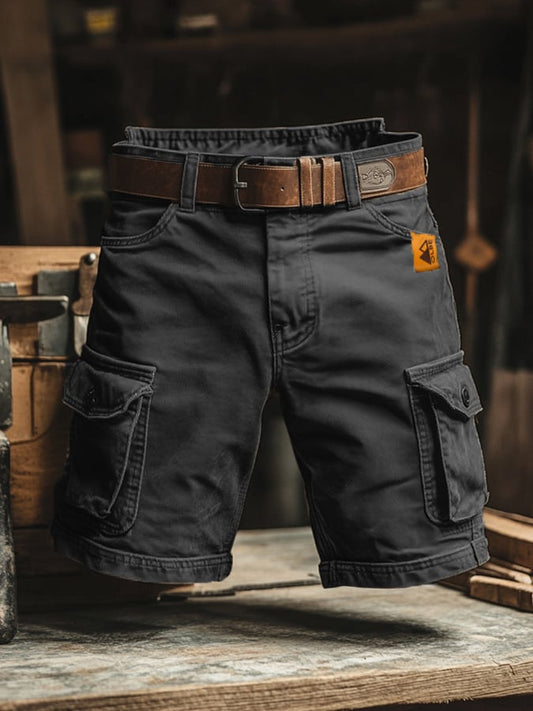Cargohose Herren aus Baumwollmischung mit Taschen