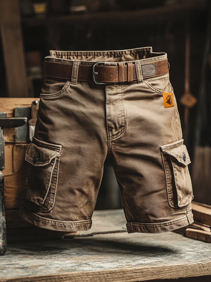 Bequeme Outdoor-Hose Herren mit Cargotaschen
