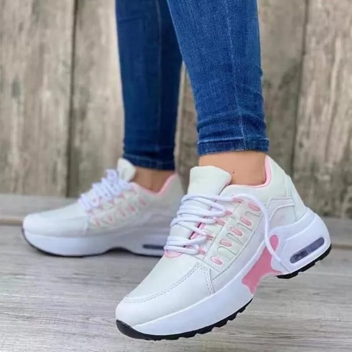 Orthopädische Sneaker Damen mit Luftkissen-Sohle – bequeme Komfortschuhe