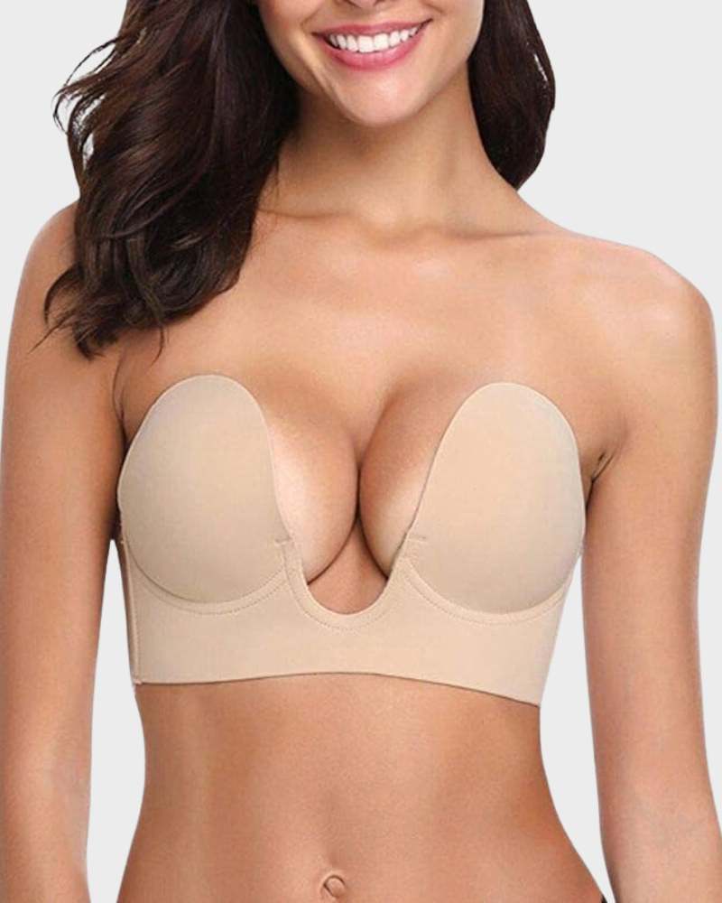 Trägerloser Push-up BH Damen nahtlos