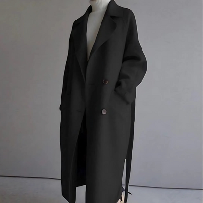 Eleganter Wintermantel Damen aus Wolle