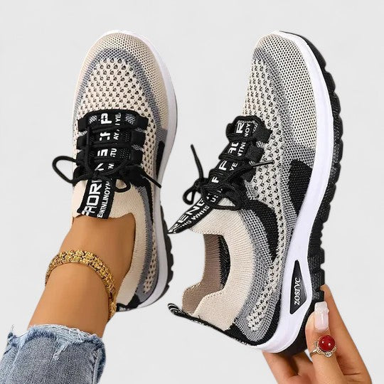 Komfort-Sneaker Damen – bequeme leichte Sneaker mit stützender Sohle