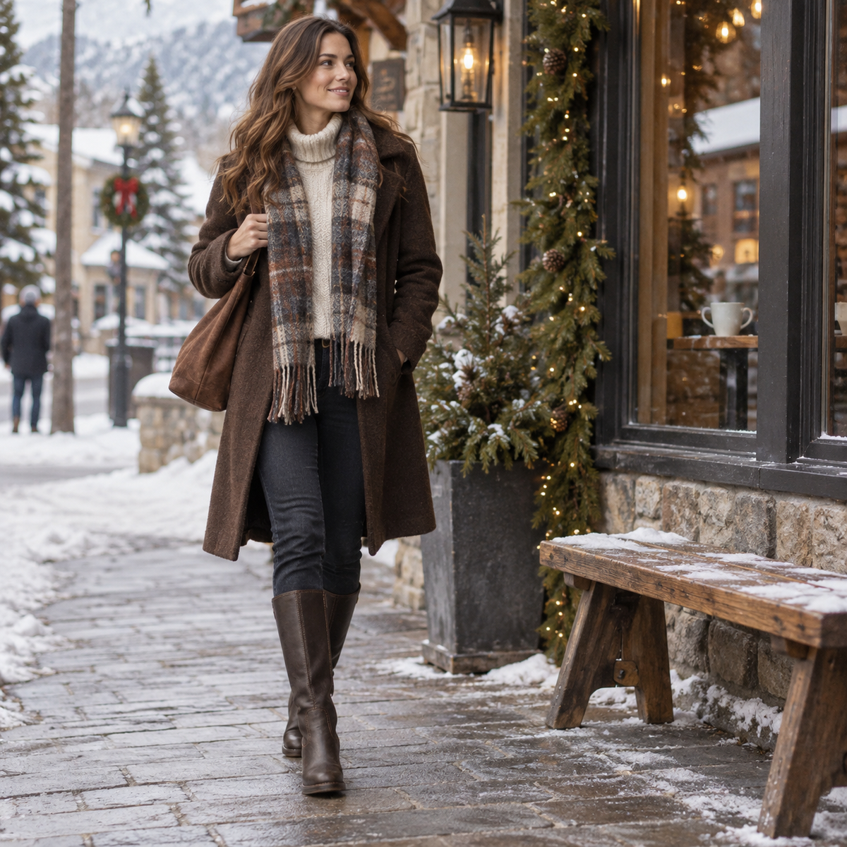 Damen Winterstiefel trendig – warme Boots