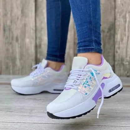 Orthopädische Sneaker Damen mit Luftkissen-Sohle – bequeme Komfortschuhe