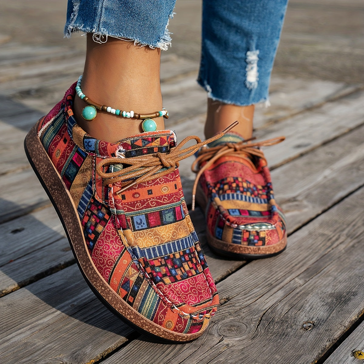 Damen Komfort-Schnürschuhe – ergonomische Halbschuhe