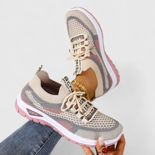Komfort-Sneaker Damen – bequeme leichte Sneaker mit stützender Sohle