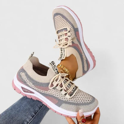 Komfort-Sneaker Damen – bequeme leichte Sneaker mit stützender Sohle