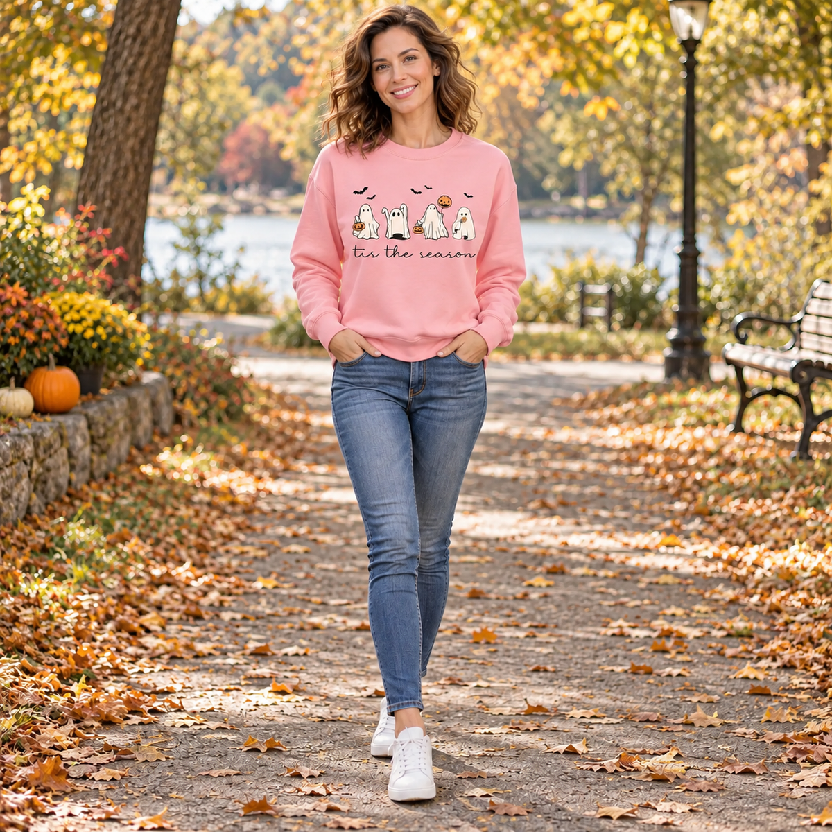Damen Sweatshirt lässig – bequemer Pullover mit Motiv