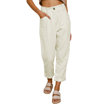Damen Cordhose stilvoll – bequeme Freizeithose