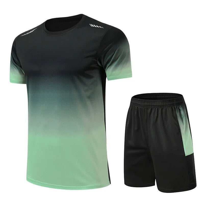Trainingsset Herren mit Farbverlauf