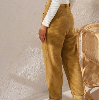 Damen Cordhose – warme Freizeithose aus Cord