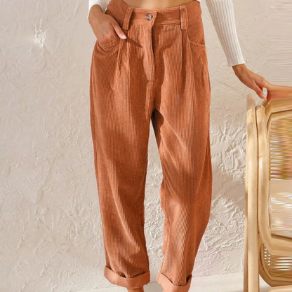 Damen Cordhose – warme Freizeithose aus Cord