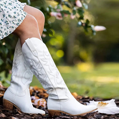 Modische Westernstiefel Damen