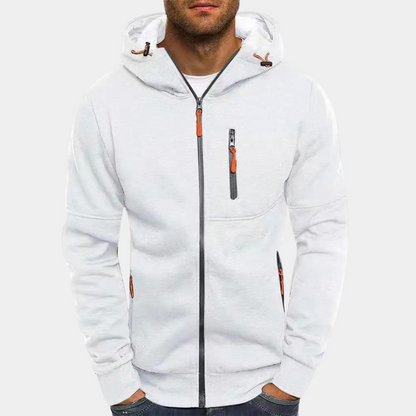 Zip-Hoodie Herren – lässiger Kapuzenpullover mit Reißverschluss