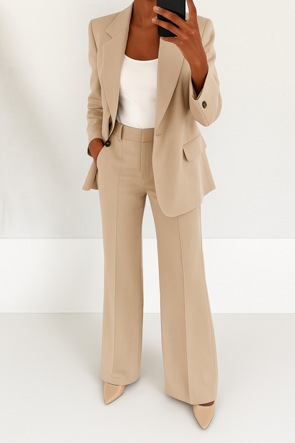 Blazer und Hose Set Damen
