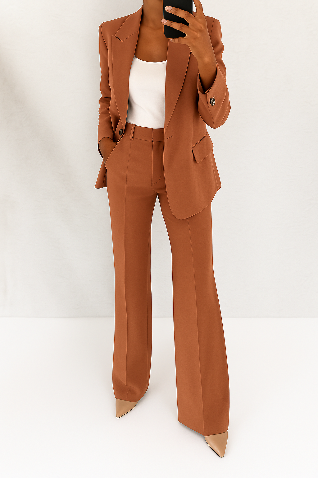 Büro-Outfit Damen Anzug-Set
