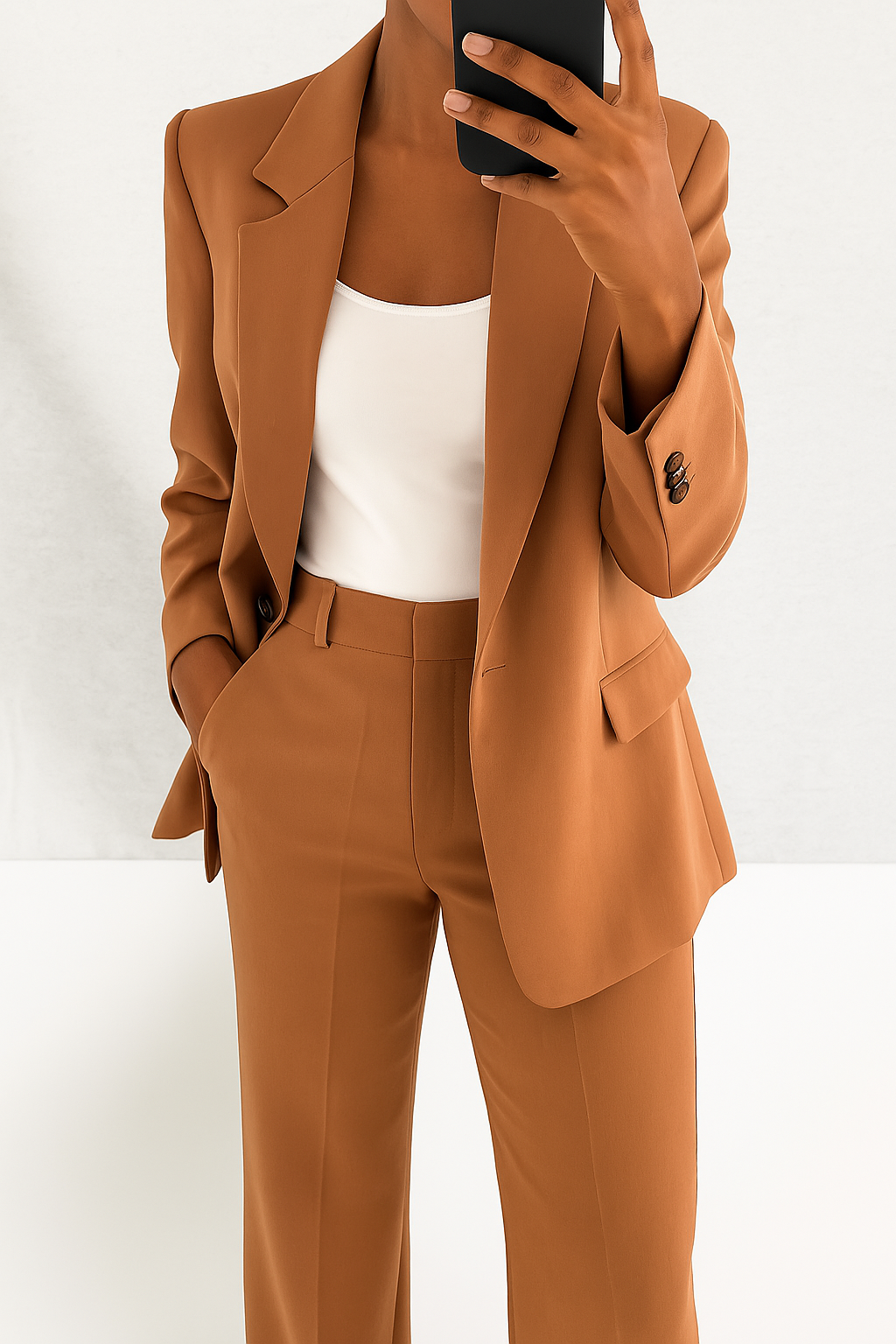 Elegantes Anzug-Set Damen tailliert