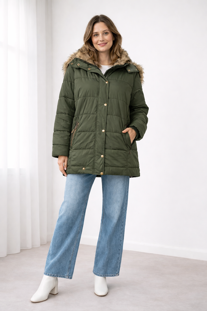 Leichte Steppjacke Damen im lockeren Schnitt