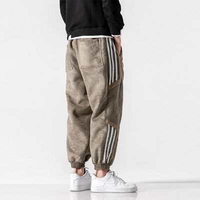 Joggerhose Herren mit Panel-Details – bequeme Streetwear-Hose für den Frühling