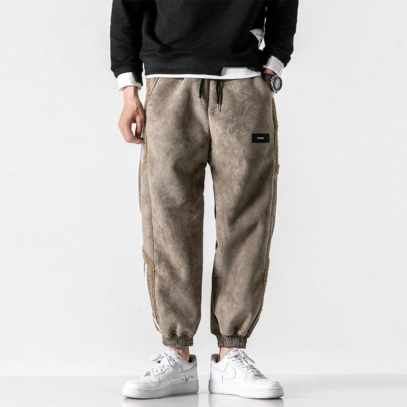 Joggerhose Herren mit Panel-Details – bequeme Streetwear-Hose für den Frühling