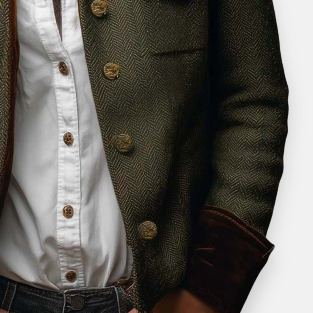 Elegante taillierte Tweedjacke Damen