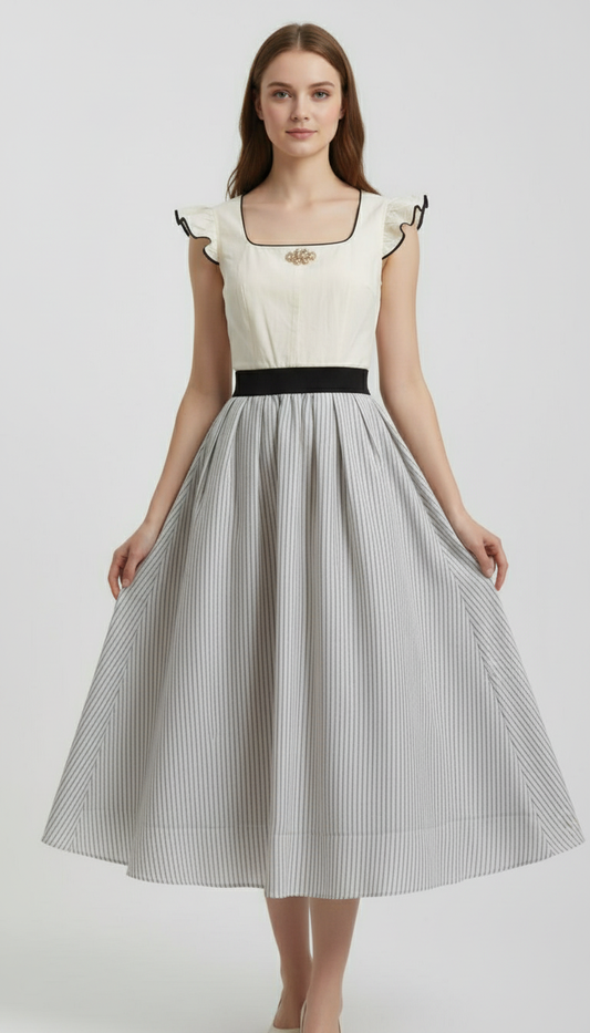 Dirndl Damen weiß Oktoberfest