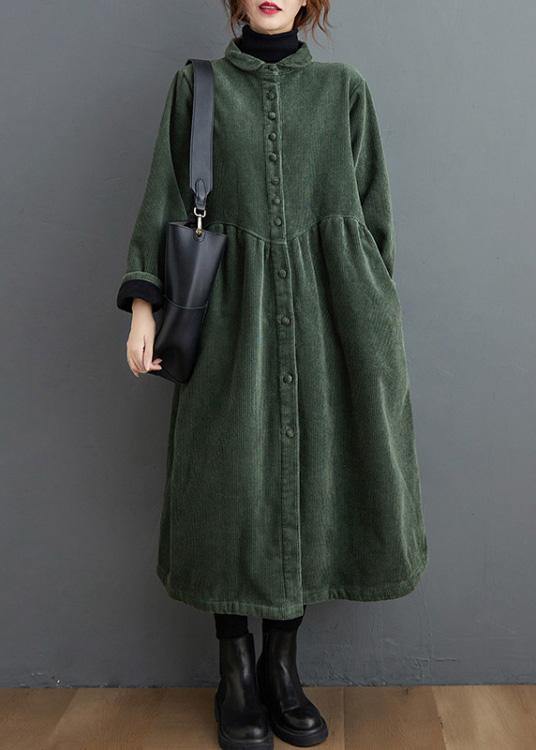 Cordmantel Damen tailliert warm