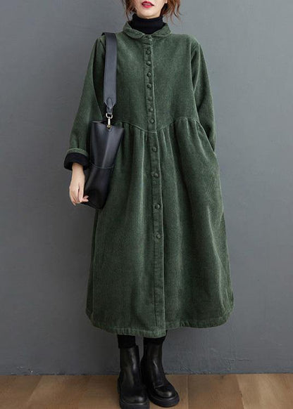 Cordmantel Damen tailliert warm