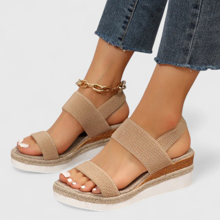 Orthopädische Sandalen Damen – bequeme Komfort-Sandalen, Detailansicht