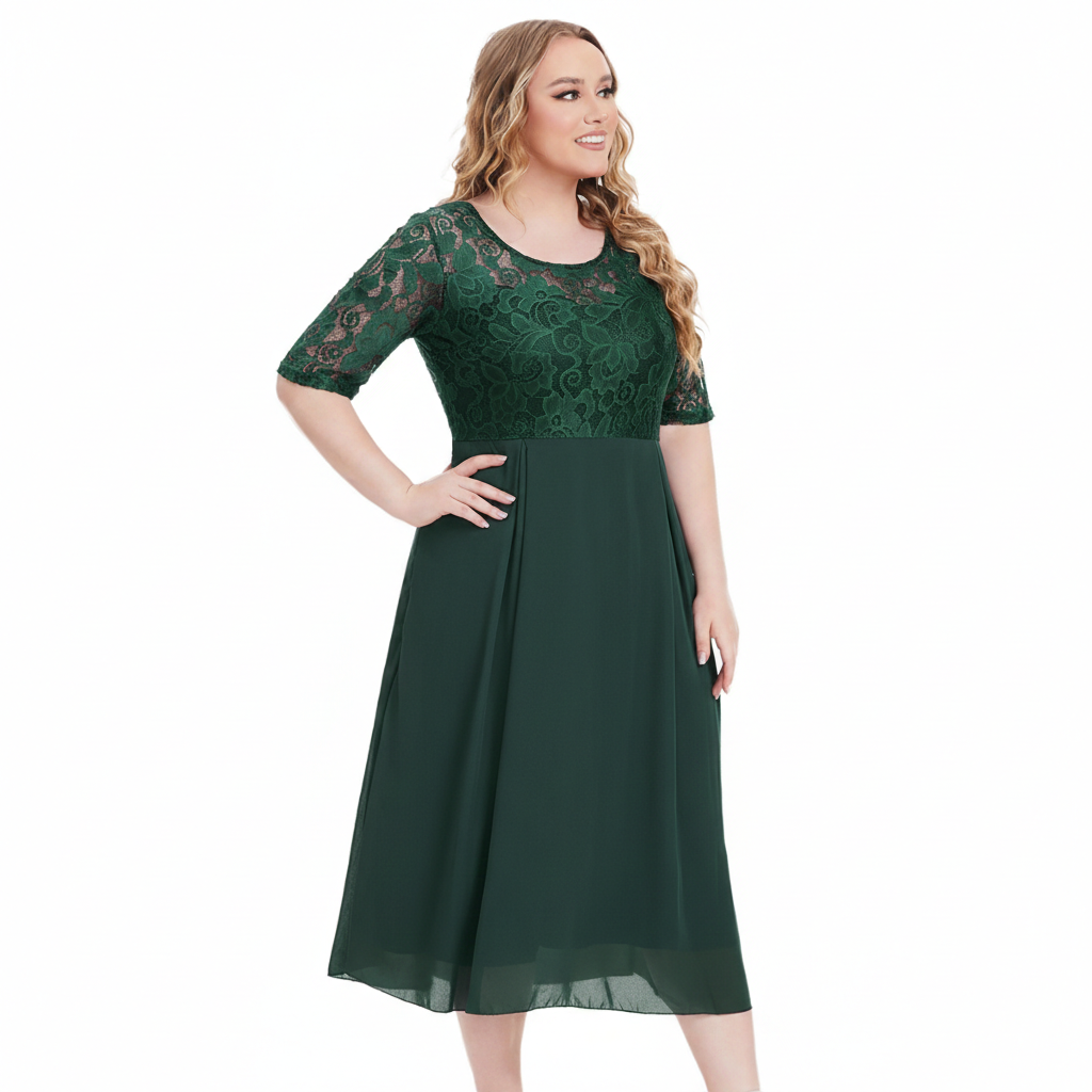 Maxikleid Damen in Regular Fit