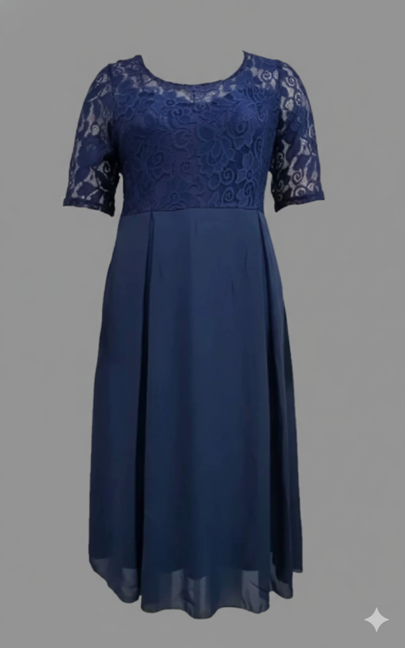 Chiffon Maxikleid Damen für Feiern