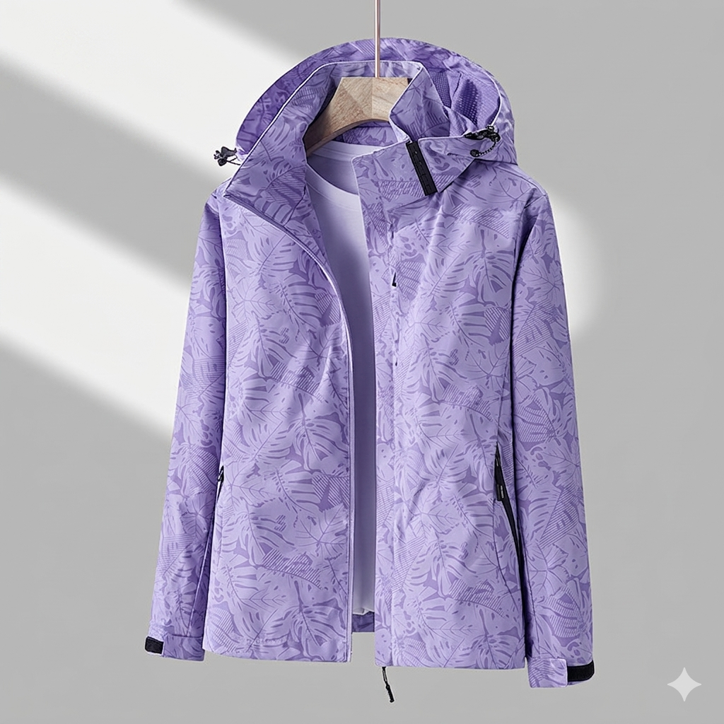 Funktionale Outdoor-Jacke Damen wasserdicht