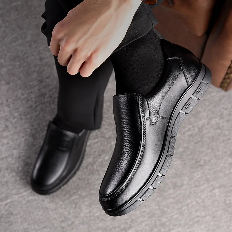 Herren Freizeitschuhe aus Leder – bequeme Halbschuhe