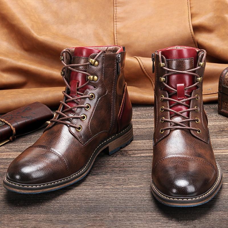 Herren Schnürstiefeletten lässig Chukka Boots