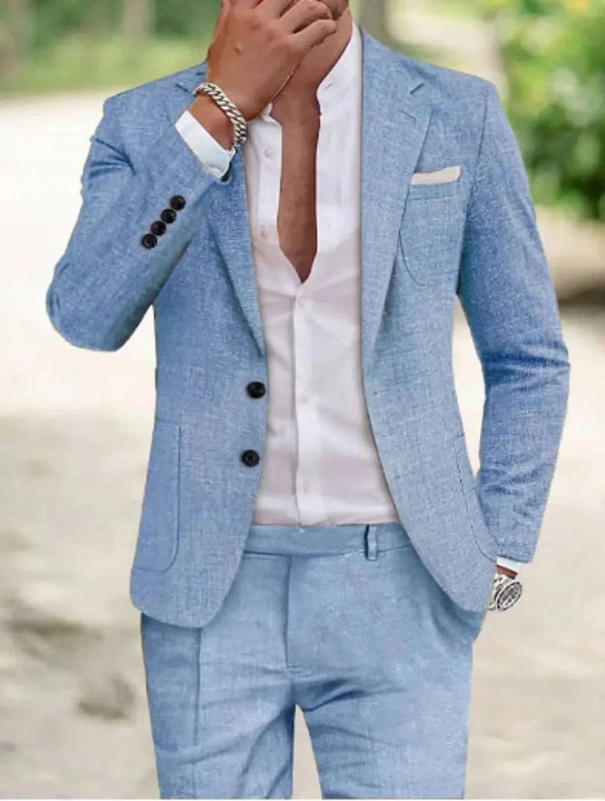 Klassischer Hochzeitsanzug Herren mit Blazer und Hose