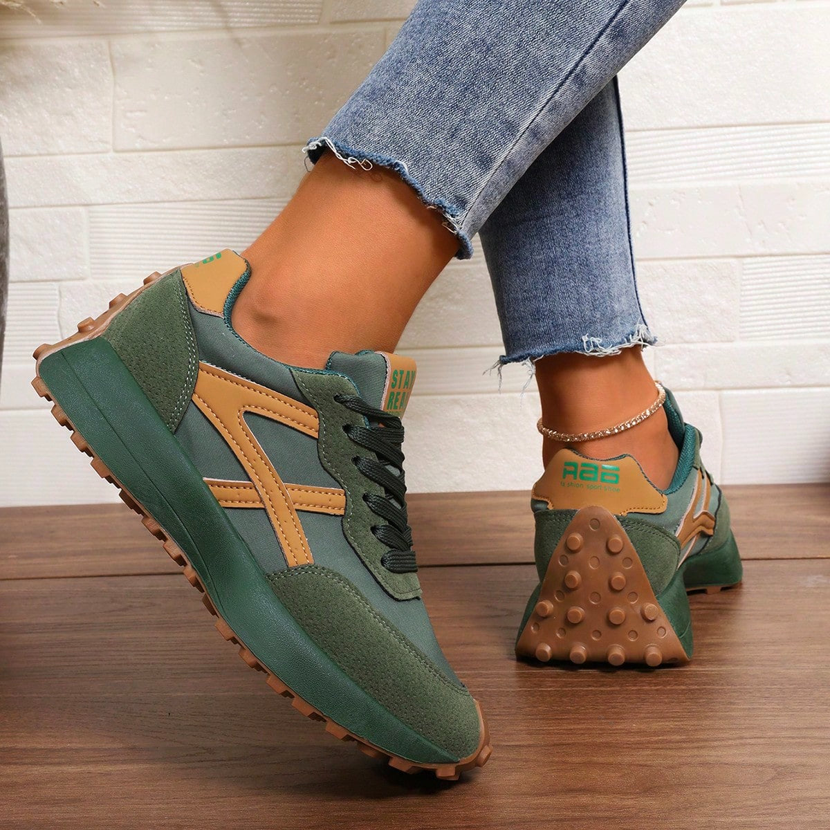 Orthopädische Textil-Sneaker – Leichte, bequeme Sneaker mit Dämpfung