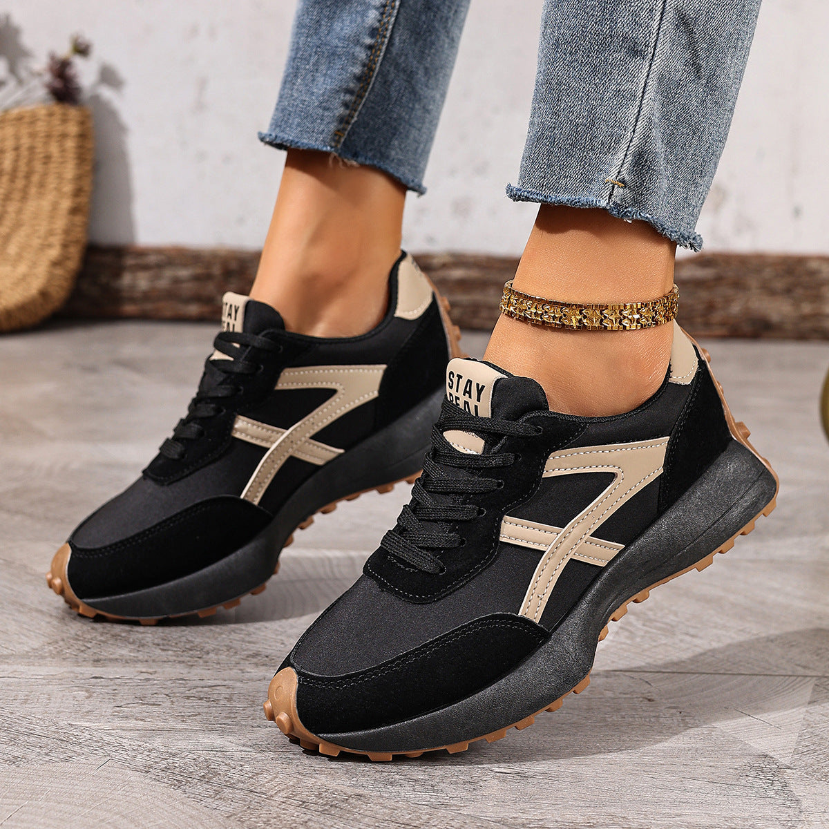 Orthopädische Textil-Sneaker – Leichte, bequeme Sneaker mit Dämpfung