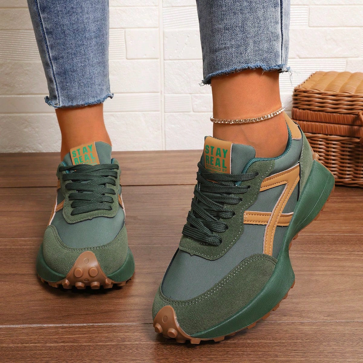 Orthopädische Textil-Sneaker – Leichte, bequeme Sneaker mit Dämpfung